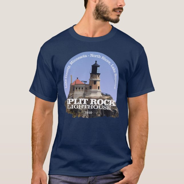 Split Rock Lighthouse T-Shirt (Front)