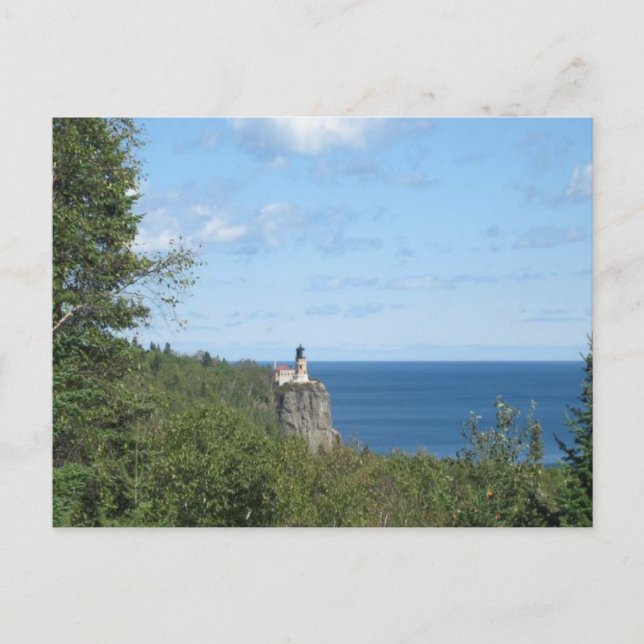 Split Rock Lighthouse-Two Harbours Mn. Postcard (Front)