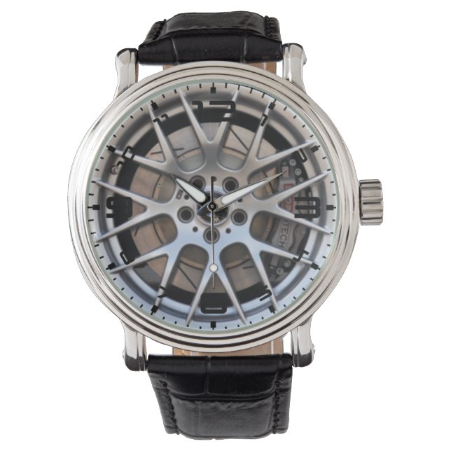 Split Spoke Wheel And Brake Men's Watch (Front)