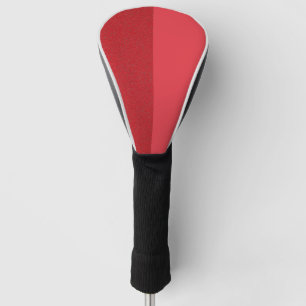 Split Tomato Red Hybrid Golf Head Cover - Custom