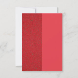 Split Tomato Red Invitation – Customizable Design
