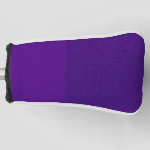 Split-Tone Purple Golf Club Head Cover – Customize