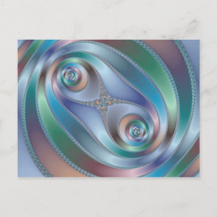 Split Tunnel - Fractal Postcard