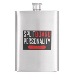 Splitboard Personality Hip Flask