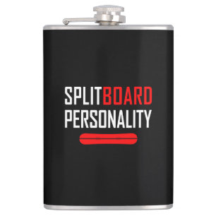 Splitboard Personality Hip Flask
