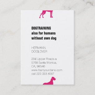 Splitted Great Danes Business Card