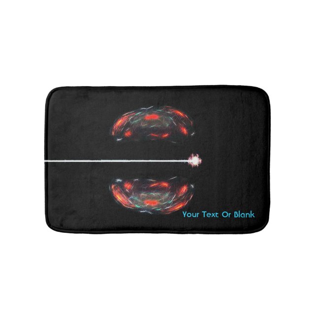 Splitting The Atom Bath Mat (Front)