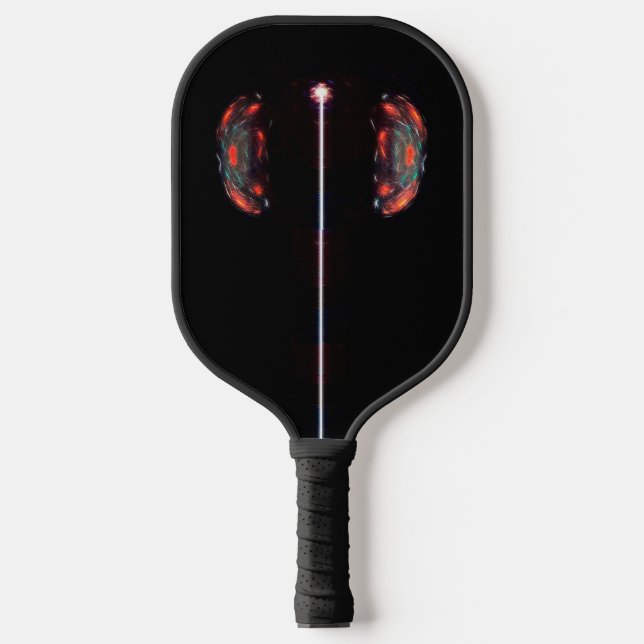 Splitting The Atom Decorative Pillow Pickleball Paddle (Front)