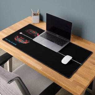 Splitting The Atom Desk Mat