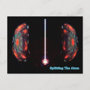 Splitting The Atom Postcard