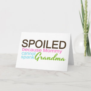 Spoiled By Grandma Announcement