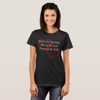 Spoiled By Husband, Blessed By God T-Shirt