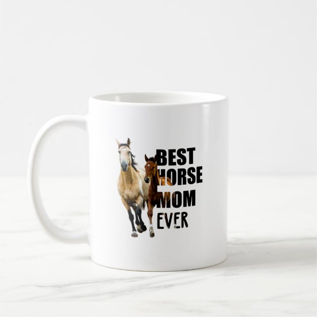 Spoiled Daughter and Awesome Mom - Funny Quote Coffee Mug (Left)