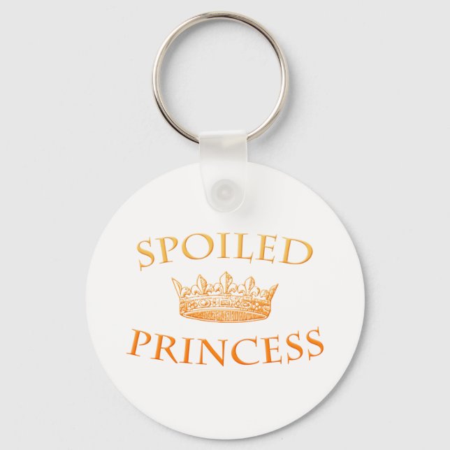 Spoiled Princess Keychain (Front)