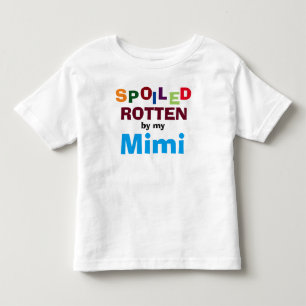 Spoiled Rotten By My Mimi Baby Toddler Shirt