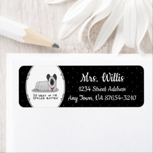 Spoiled Rotten Skye Terrier Dog (silver) Cute Fun