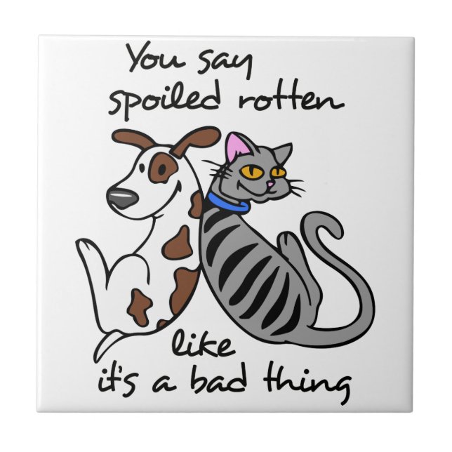 Spoiled Rotten Tile (Front)