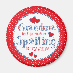 Spoiling Grandma (pd) Magnet