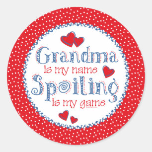 Spoiling Grandma (pd) Sticker