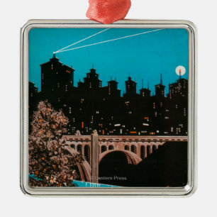 Spokane Advertising Poster #1Spokane, WA Metal Ornament