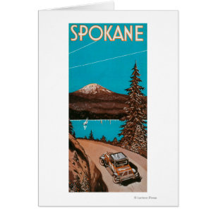 Spokane Advertising Poster #2Spokane, WA