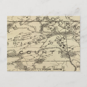 Spokane Country Postcard