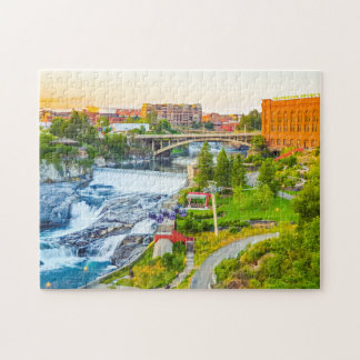 Spokane Falls Jigsaw Puzzle