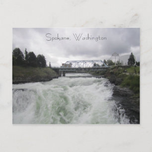 Spokane Falls Postcard