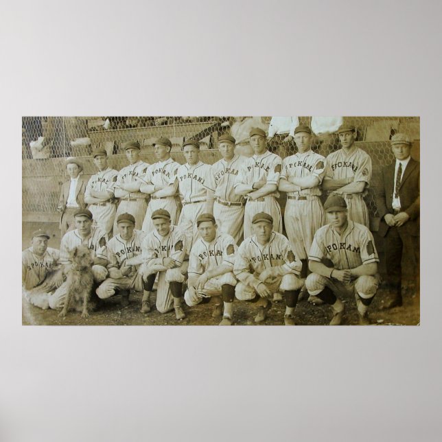 Spokane Indians baseball team Poster (Front)