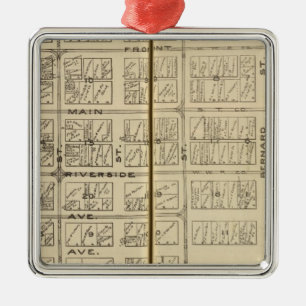 Spokane Metal Ornament