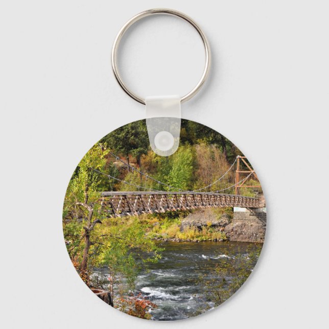 Spokane River Keychain (Front)