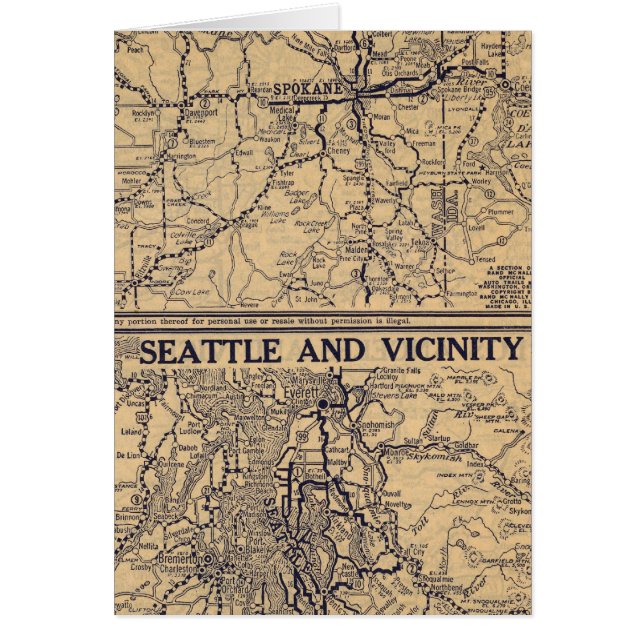 Spokane, Seattle (Front)