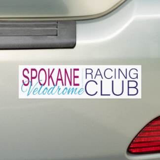 Spokane Velodrome Racing Club Bumper Sticker