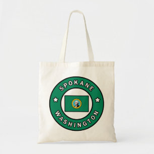 Spokane Washington Tote Bag