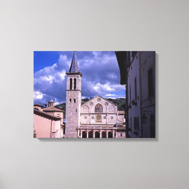 Spoleto Umbria Italy Canvas Print (Front)