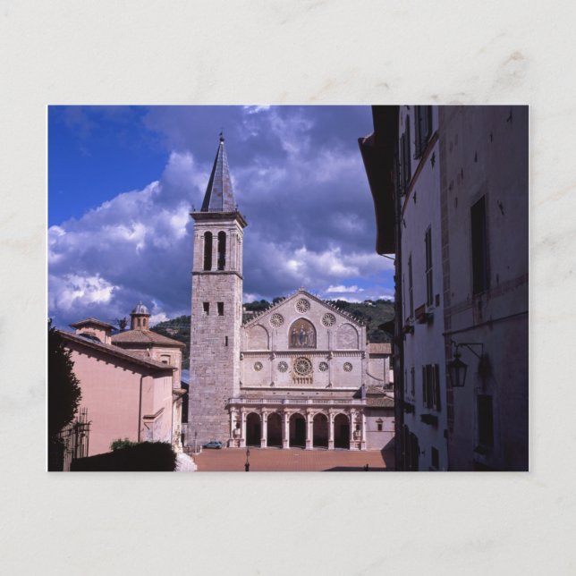 Spoleto Umbria Italy Postcard (Front)