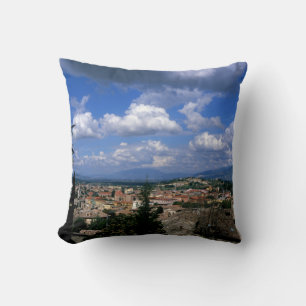 Spoleto Umbria Italy Throw Pillow