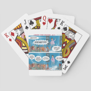 Spontaneity Coach Funny Playing Cards