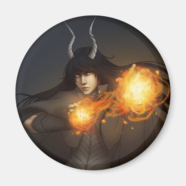 Spontaneous Combustion Magnet (Front)