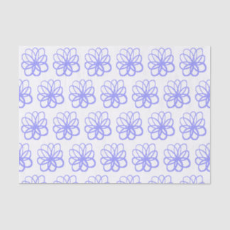 Spontaneous Flower - Pastel Blue Tissue Paper