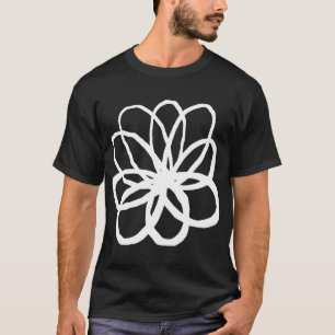 Spontaneous Flower - White T-Shirt