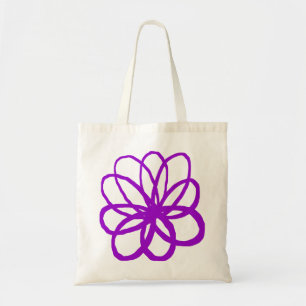 Spontanious Flower - Purple Tote Bag