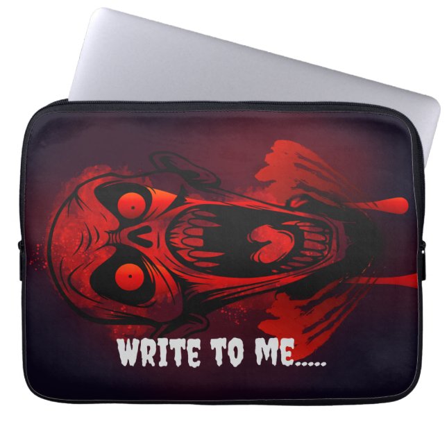 Spook Laptop Sleeve (Front)