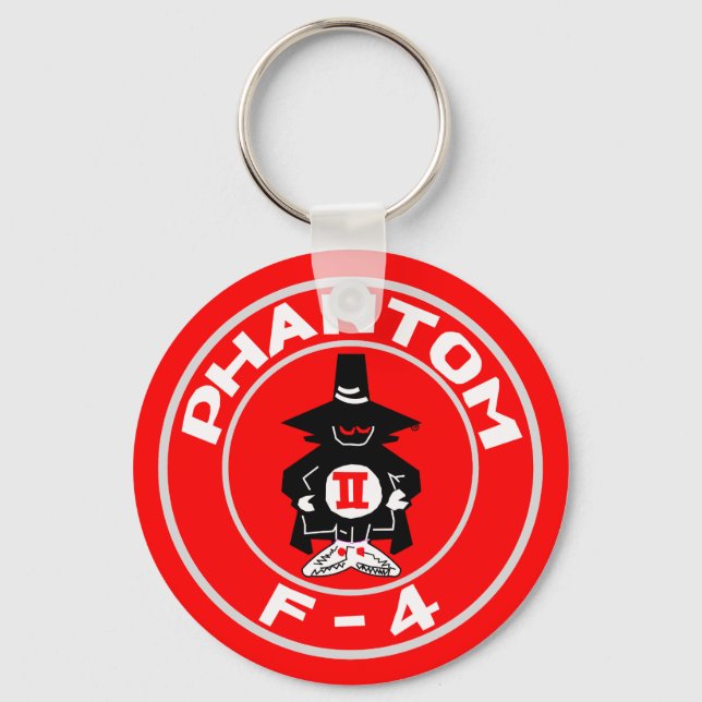 SPOOK PATCH, F-4, "Phantom" Keychain (Front)