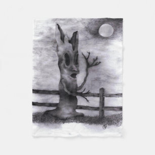 "Spook Tree" Fleece Blanket