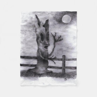 "Spook Tree" Fleece Blanket