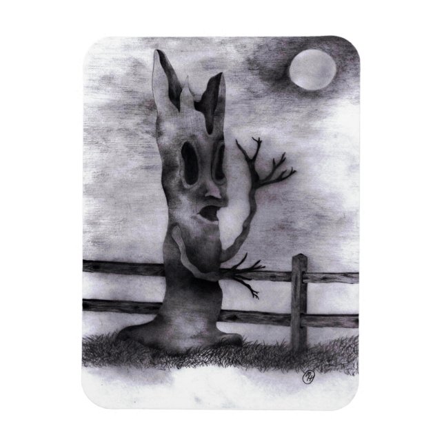 "Spook Tree" Magnet (Vertical)
