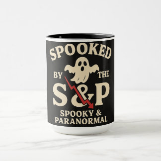 Spooked by the S&P Funny Trader Halloween Mug