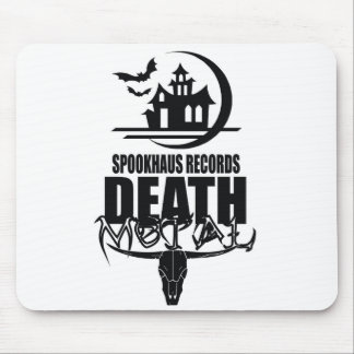 Spookhaus Records Death Metal Logo Mouse Pad
