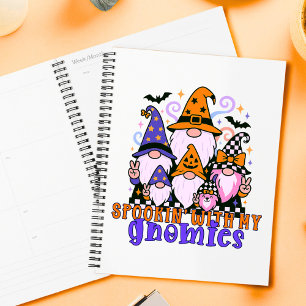 Spookin’ With My Gnomies: Retro Halloween Friends Planner